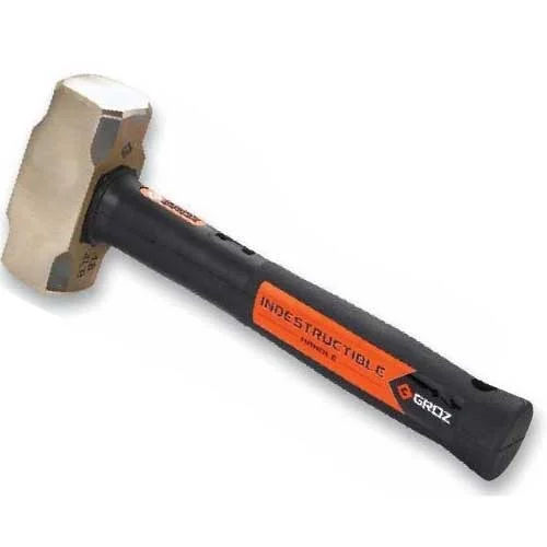 Groz Brass Head Sledge Hammers Size: Different Available