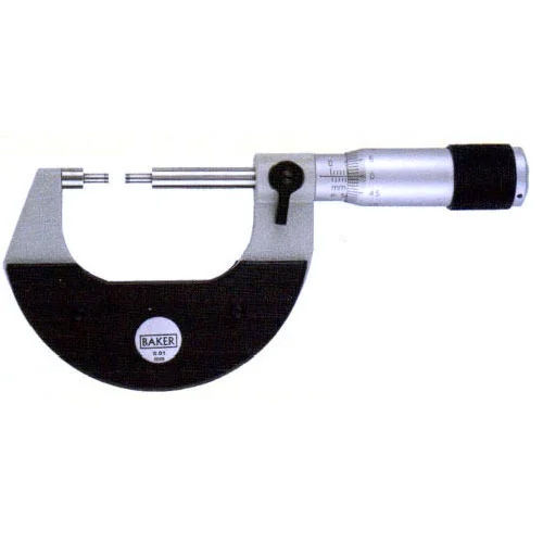 Silver Mma25-S3 Spline Micrometer