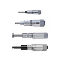 Micrometer Heads With Rotating Spindle - Color: Silver
