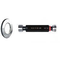 G Pipe Thread Gauge - Stainless Steel, Size M1-m56 | Black, Industrial Usage