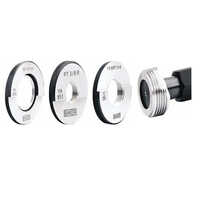 Taper Pipe Threads Iso 7-r Gauges - Color: Silver