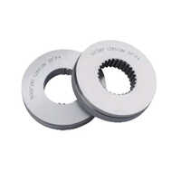 Silver Spline Ring Gauge