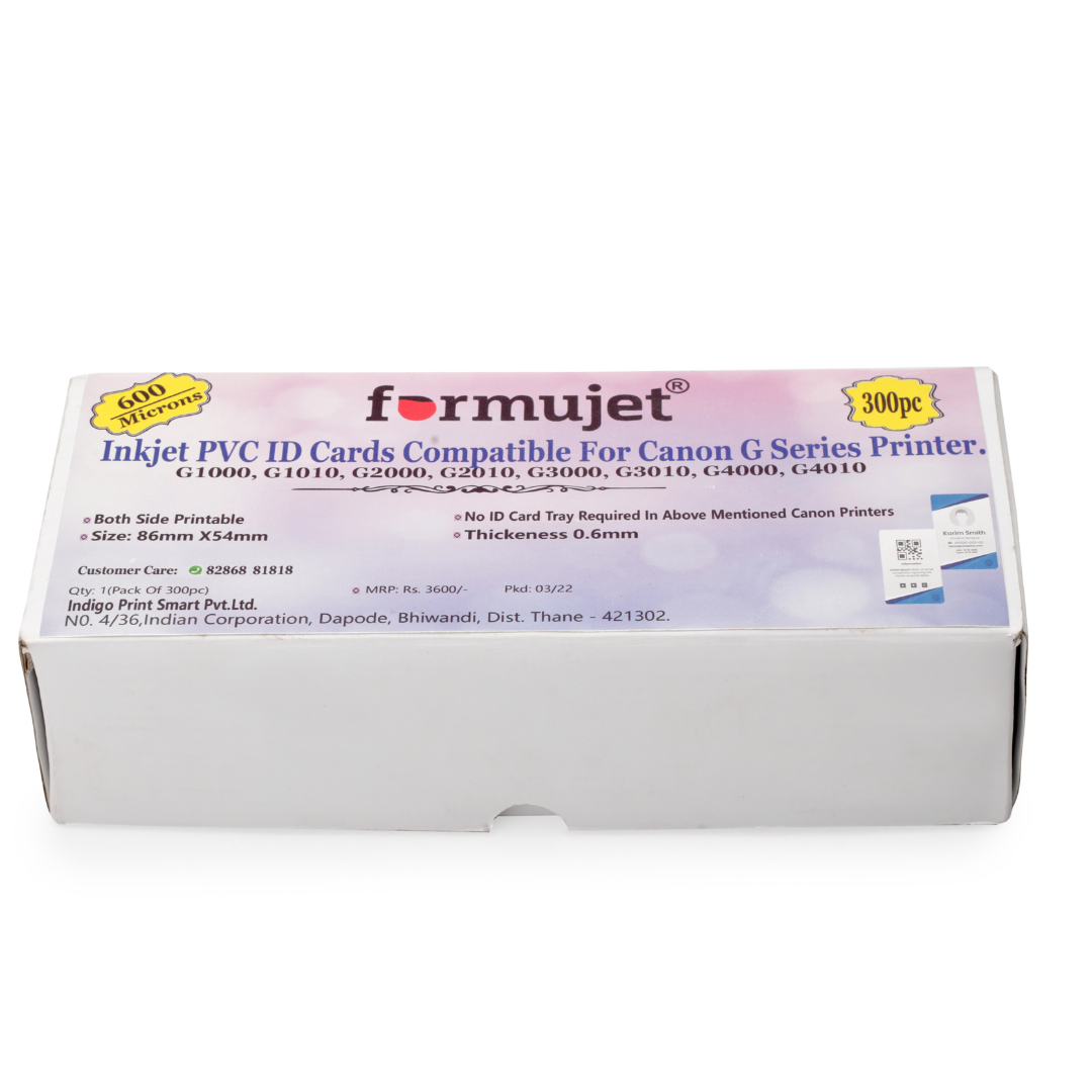 Formujet Inkjet ID Cards Set of 300 Cards