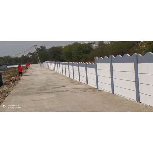 Industrial RCC Compound Wall