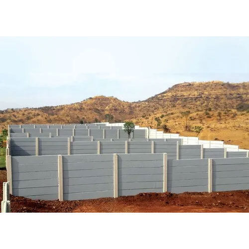 High Quality & Durability Rcc Plotting Compound Wall