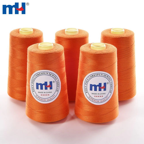 Polyester Core Spun Sewing Threads 20S/2 Polycore Spun Sewing Thread