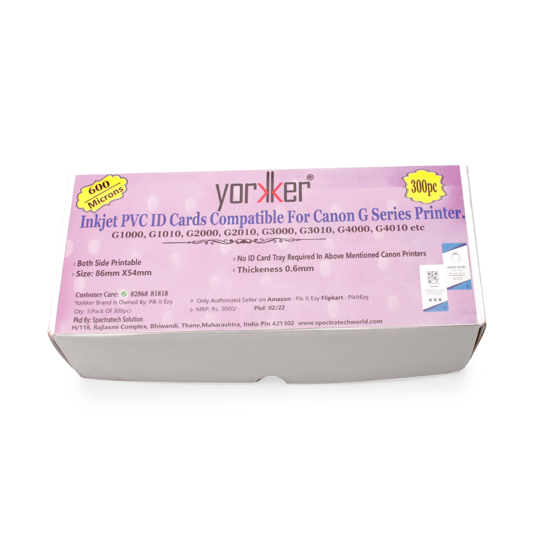 Yorkker Inkjet ID Cards (600 Micron)