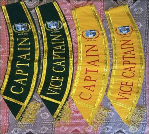 embroidery band sashes