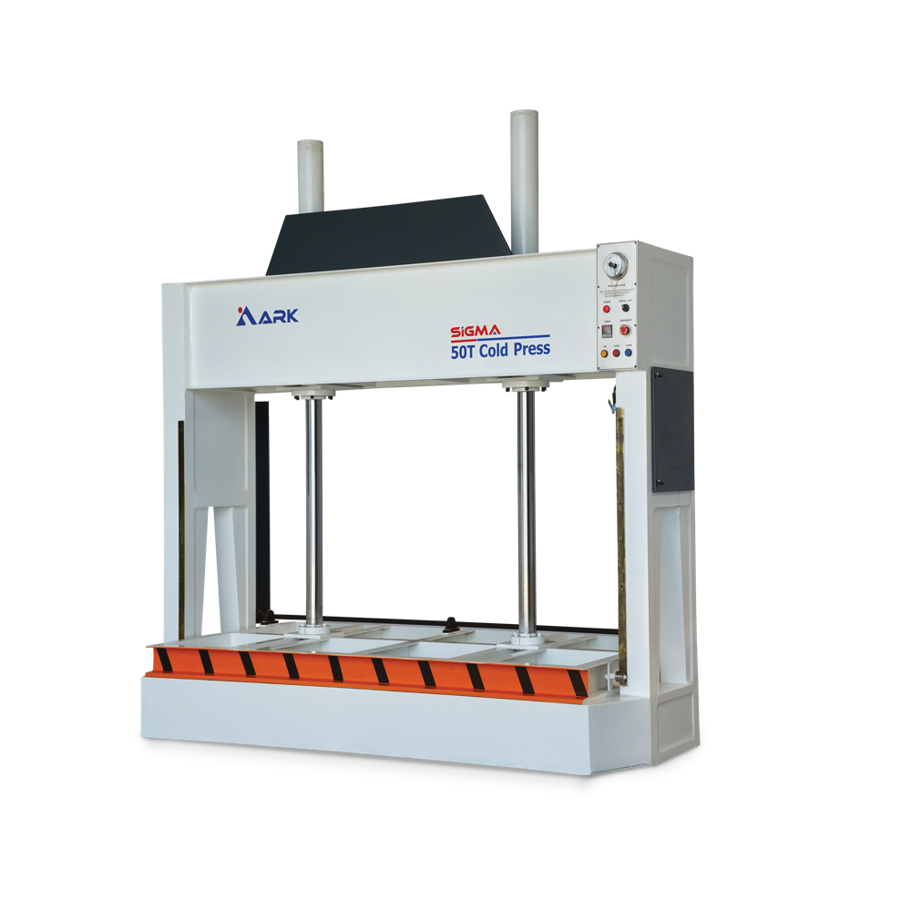 Sigma 50T Cold Press wood sheet laminating Machine