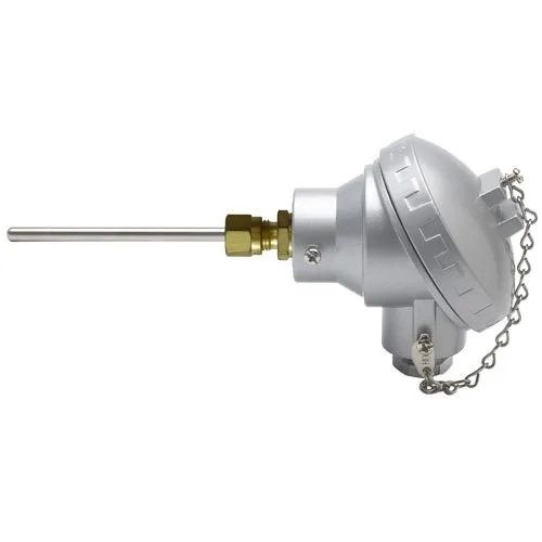 Thermocouple With Standard Head - Material: Stainless Steel