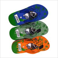 Kids Slippers - Rubber Material, Pvc Outsole | Vibrant Colors, Cute Animal Shapes, Flip-flop Style, Slip-resistant, Easy On/off, Cushioned Insoles