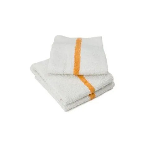 White Cotton Terry Barmop Towel