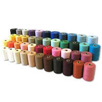 Recycled Cotton Yarn - 100% Cotton, Multicolor | Eco-friendly, Durable, Light In Weight, Dyed For Weaving