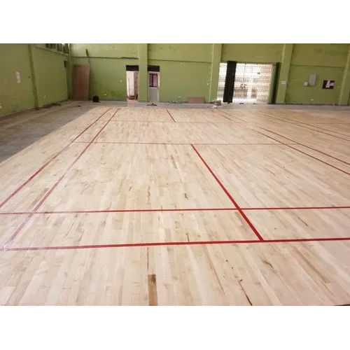 Badminton Court Maple Wood Flooring