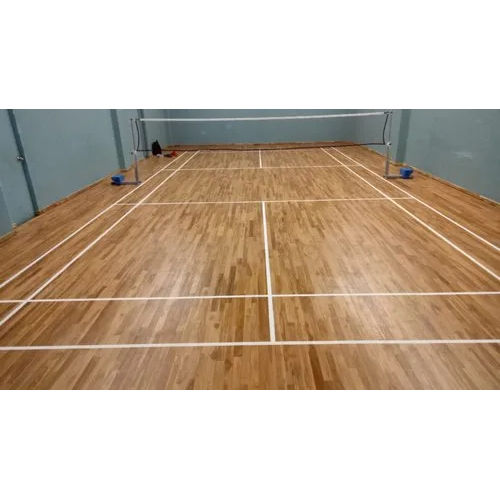 Badminton Court Wooden Sports Flooring