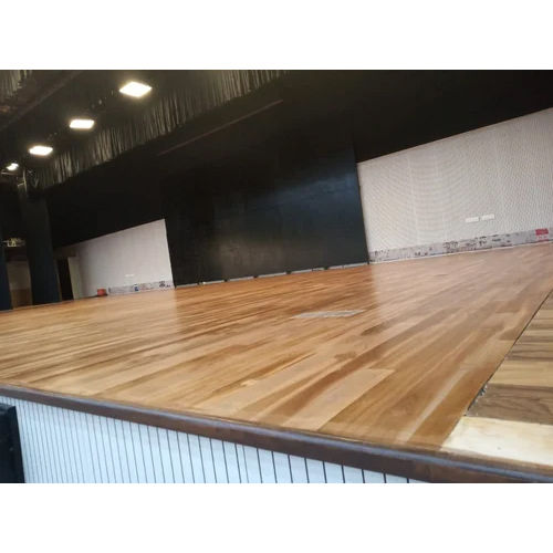 School Auditorium Wooden Flooring