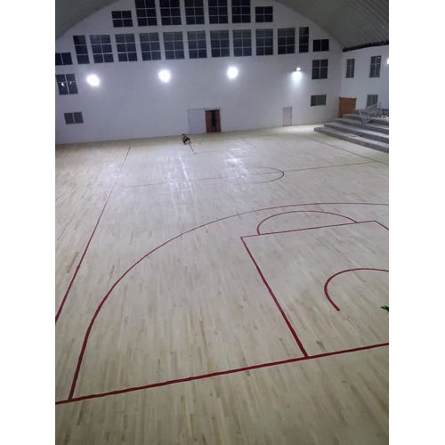 Brown Indoor Basketball Sports Flooring