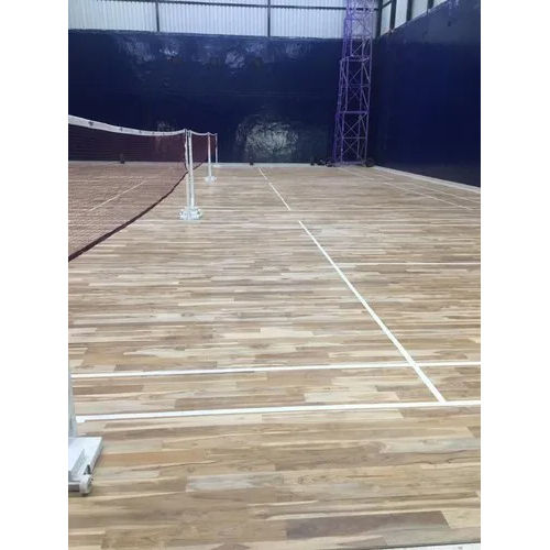 Indoor Wooden Badminton Flooring