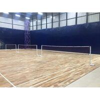 Indoor Badminton Teak Wood Flooring