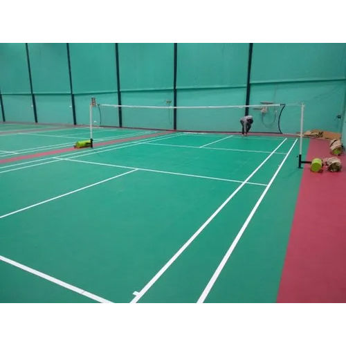 Vinyl Badminton Court Flooring