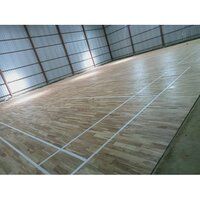 Badminton Court Teak Wood Flooring