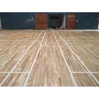 Indoor Badminton Court Wooden Flooring