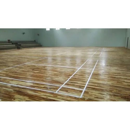 Wooden Indoor Badminton Sports Flooring