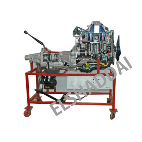 Model of Cut Sectioned MPFI Petrol Engine