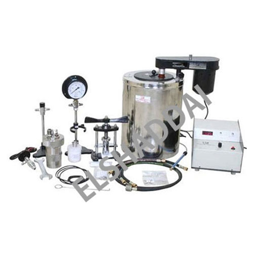 White & Gray Bomb Calorimeter Apparatus For Testing Lab