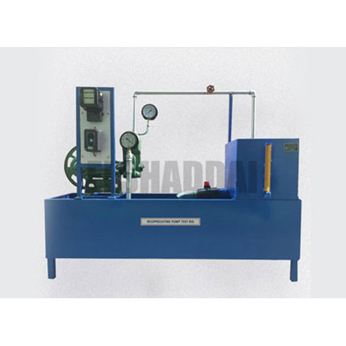 RECIPROCATING PUMP TEST RIG