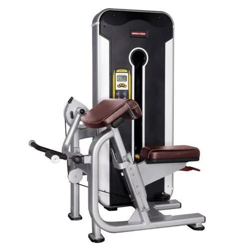 Energie Fitness Biceps Curl Machine - Adjustable Commercial Strength Equipment | Optimize Muscle Gain, Tone Up, 1-Year Warranty