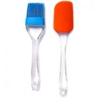 Silicone Oil Brush And Spatula Set Big