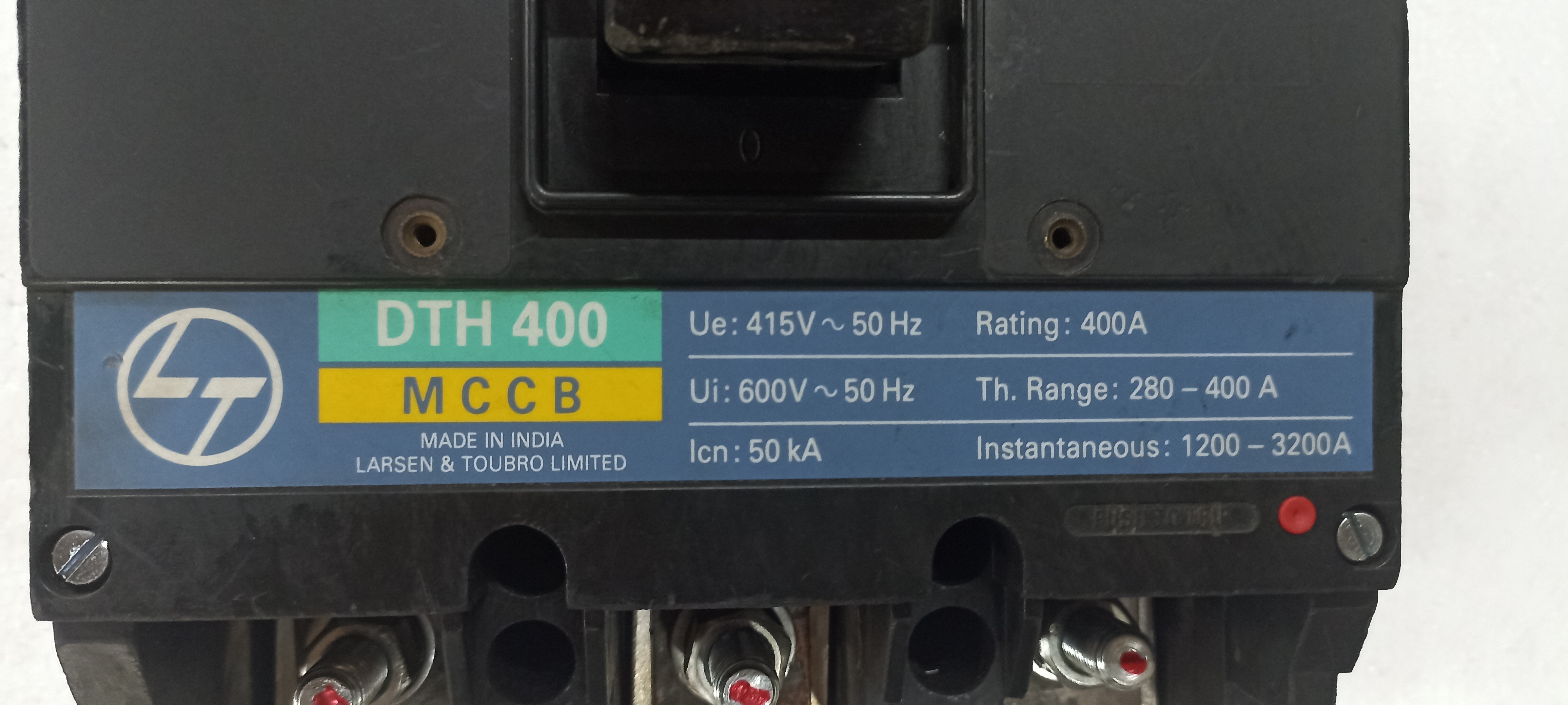 LT (DTH 400) 400A 3P MCCB