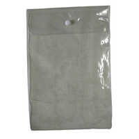 Rectangular Pvc Button Pouch - Soft Transparent Pvc Material , Multiple Sizes Available, Lightweight Water-resistant Design, Easy To Clean