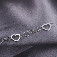 Open Small And Big Hearts Bracelet