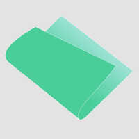 Green Semi-transparent Pvc Flexible Sheet