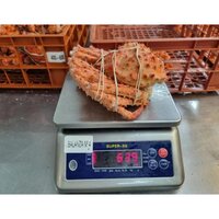 New Season Frozen Boiled King Crab Packaging: Drum
