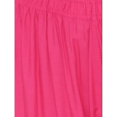 Pink Plain Rayon Fabric