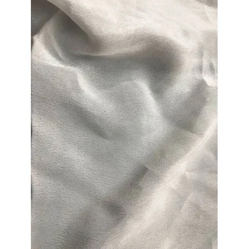 120 GSM White Poly Viscose Fabric