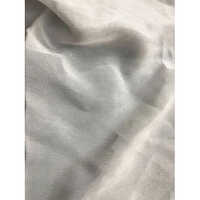 120 Gsm White Poly Viscose Fabric - Smooth Finish,  Meter Length Available | Plain Style, Ideal For Various Apparel And Textile Applications