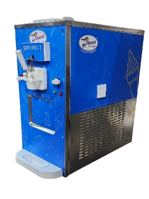 soft serve ice cream machine single table top model soft P01 T