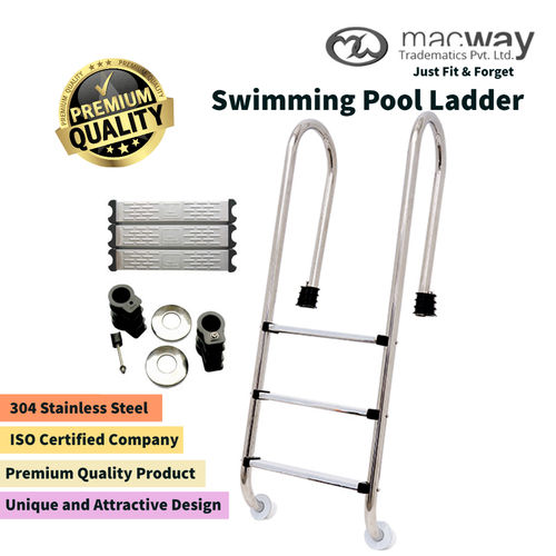 Stainless Steel Color Swimming Pool Ladder