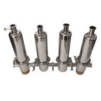 Steam Filter Housings - Color: Silver