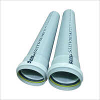 3 Inch PVC SWR Pipe - 3 Meter Length, Round Shape | Ideal for Architectural and Construction Applications