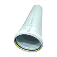 6 Inch Pvc Swr Pipe - Grey Color, Round Shape | Durable Corrosion-resistant Solution For Soil, Waste, And Rainwater Drainage
