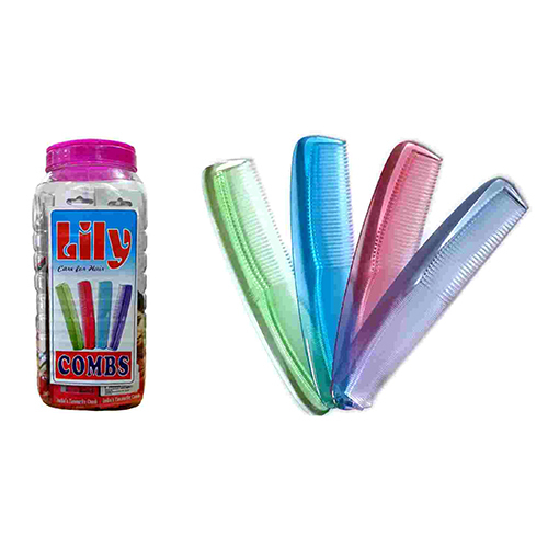 8inc 4 Colour Lily Comb in Jar