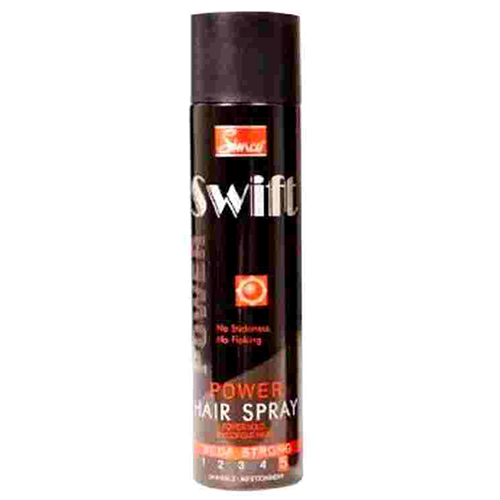 250ml Simco Swift Hair Spary Black