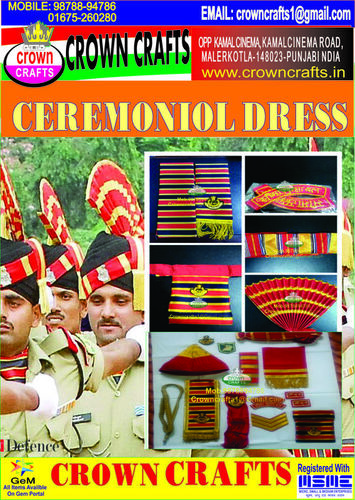 Crpf Ceremonial Dress And Air Force Badges