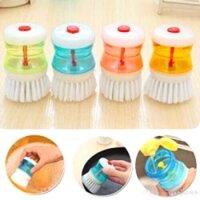 Sink Brush Pani With Soap Dispenser Small - Plastic Construction | Ideal For Bathroom Or Kitchen Use, Efficient Cleaning Solution