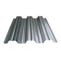 Floor Decking Sheets - Mild Steel, 0.45mm Thickness, Color Coated | Plain Pattern, Rectangle Shape, Suitable For Industrial Use
